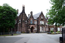 Front of Quarry House, part of Calderstones School, September 2012 Front of Quarry House, part of Calderstones School, Sep 2012.jpg