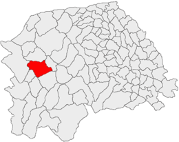 Fundu Moldovei – Mappa