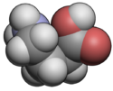 gamma-aminovoihapon 3D-malli