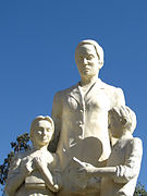 Monumento a Gabriela Mistral en Montegrande.