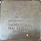 Stolperstein für Isaak Löwenthal