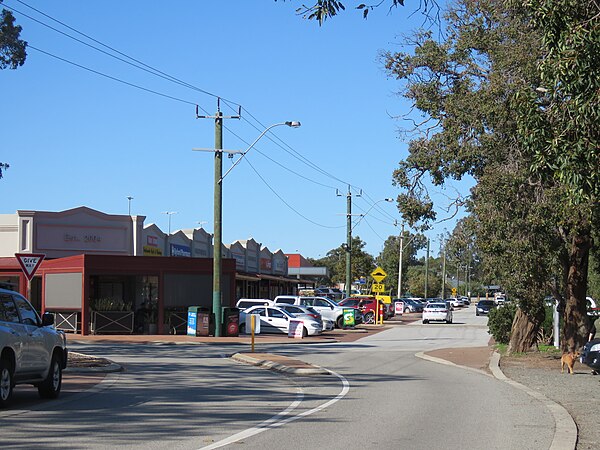 George Street, Byford, in August 2022