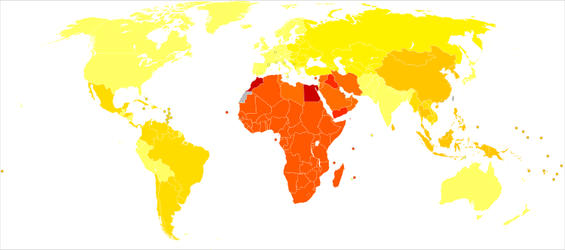 File:Glaucoma world map - DALY - WHO2002.svg