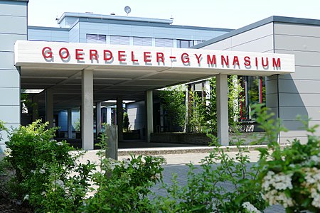 Goerdeler Gymnasium Haupteingang