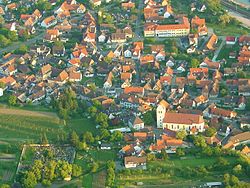 Skyline of Gottenheim