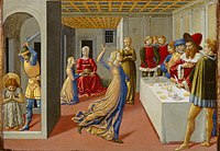 Ο χορός της Σαλώμης, 1462, Ουάσινγκτον, National Gallery of Art