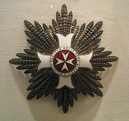 Grand Cross pro Merito Melitensi breast star