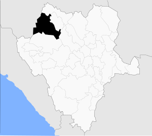 Municipality o Guanaceví in Durango