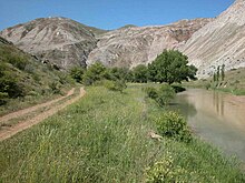 Gypsum hills south of Sivas Gypsum hills.jpg