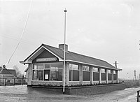 Station Zwaagwesteinde in 1955