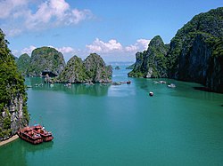 La bahía de Halong