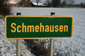 Ortshinweistafel Hamm–Schmehausen – Stadt Hamm – Nordrhein–Westfalen