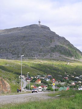 The Hammerfest suburb of Rypefjord Hammerfest suburb 2005.jpg