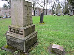 Hamshaw, Lone Fir Cemetery (2012)