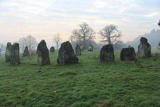 Hascombe Hill stone circle
