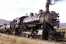 Union Pacific 618 operates at the Heber Valley Historic Railroad Heber UP618.JPG