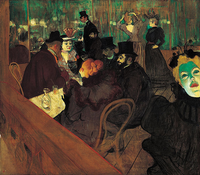 File:Henri de Toulouse-Lautrec, At the Moulin Rouge.jpg