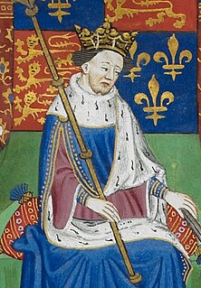 <span class="mw-page-title-main">Henry VI of England</span> King of England (r. 1422–61, 1470–71); disputed King of France (r. 1422–53)