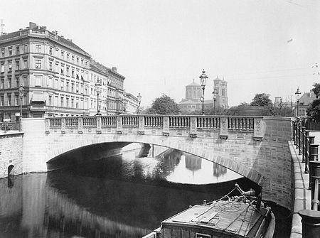 Hermann Rückwardt Neue Adalbertbrücke, 1905