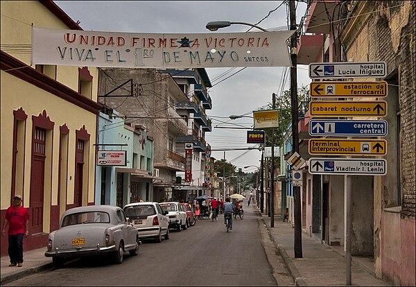 Frexes Street in Holguin