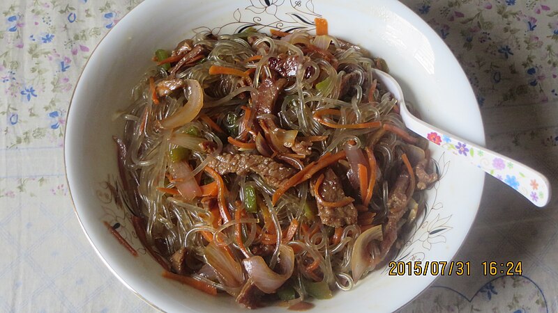 File:Homemade Japchae, Dhaka 04.jpg