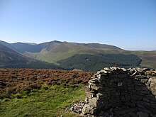 The view South from Brown How towards Hopegill Head. Hopegill Head from Brown How.jpg