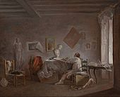 Hubert Robert - Umělec ve svém studiu.jpg