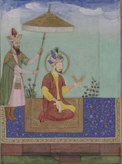 Portrait of Mughal Emperor Humayun Humbab.png