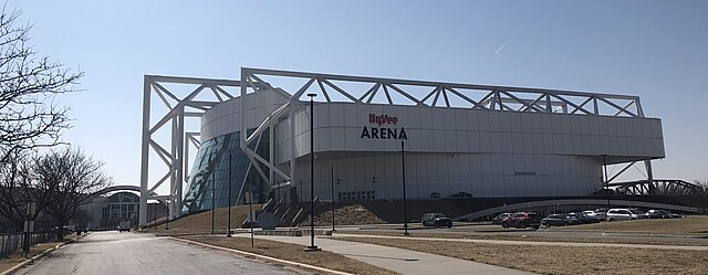 Exterior view of venue, 2022