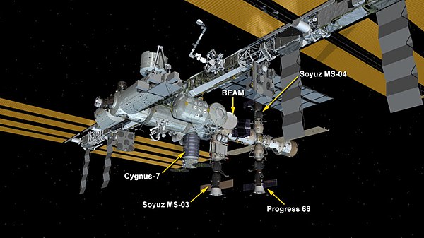 ISS Configuration - April 2017