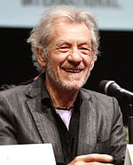 Ian McKellen -- Best Supporting Actor in a Series, Miniseries or Motion Picture Made for Television winner Ian McKellen by Gage Skidmore.jpg