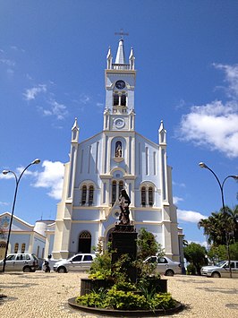 Katholieke kerk Nossa Senhora do Carmo in het centrum van Carmópolis de Minas