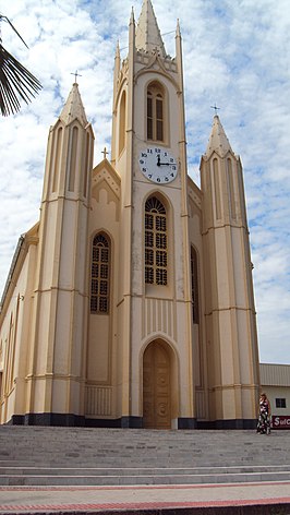 Katholieke kerk Nossa Senhora da Natividade in het centrum van Cocal do Sul