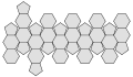Netz eines Ikosaederstumpfs