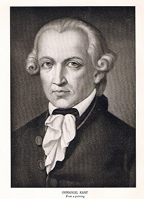 Immanuel Kant oli saksalainen filosofi, joka kehitti kategoriseksi imperatiiviksi kutsutun elämänohjeen.