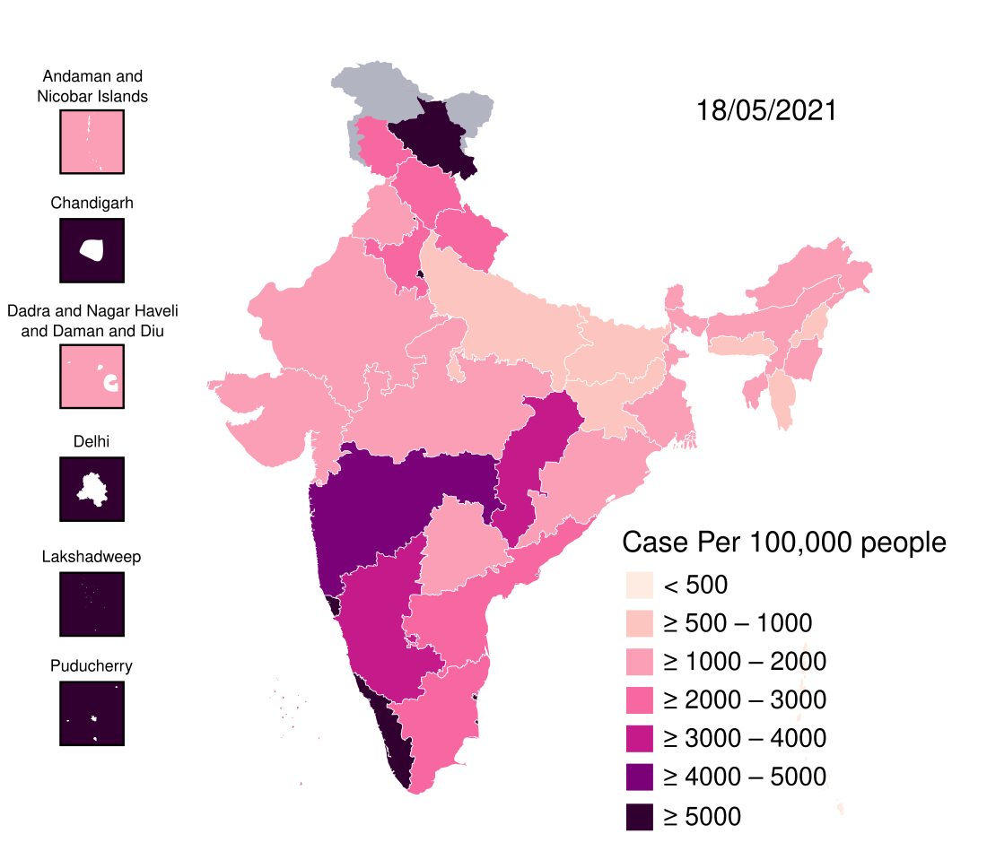 File:India COVID-19 cases density map.svg