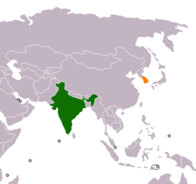 Corée du Sud et Inde