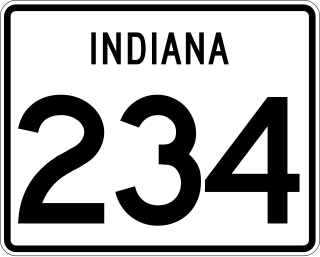 <span class="mw-page-title-main">Indiana State Road 234</span> State highway in Indiana, United States