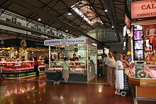 Interior del mercat