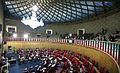 Interno del basamento e cupola dell'emiciclo, utilizzato dall'Assemblea degli Esperti nel 2014, dall'architetto Heydar Ghïai