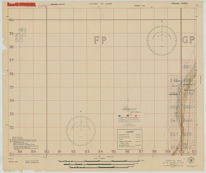 File:Island of Guam- Uruno Point - Special Air and Gunnery Target Map - NARA - 100359796.jpg