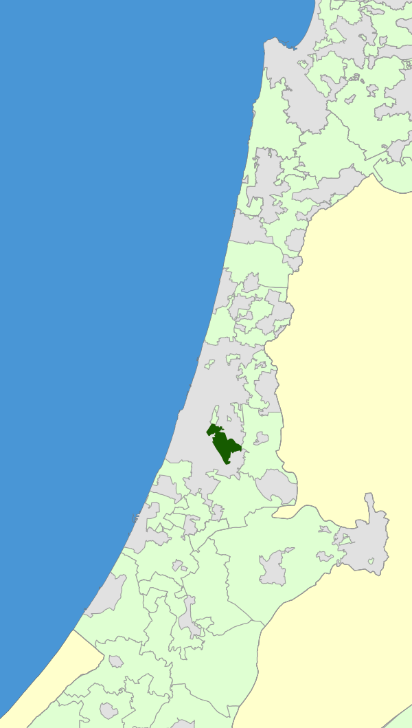Israel Map - Emek Lod Regional Council Zoomin.svg