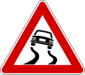 Slippery road