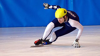 Jean Charles Mattei French short track speed skater