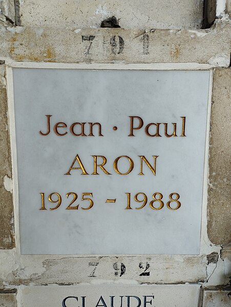 File:Jean-Paul Aron tombe.jpg