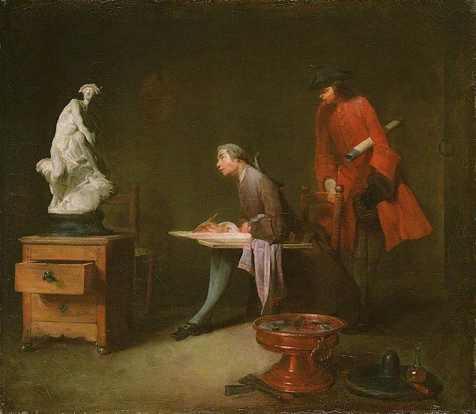 File:Jean Baptiste Simeon - The Drawing Lesson.jpg