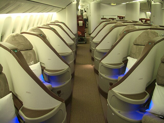 Première Class on board the Boeing 777-300ER