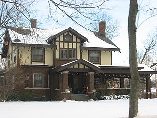 John H. and Mary Abercrombie House Historic house in Indiana, United States