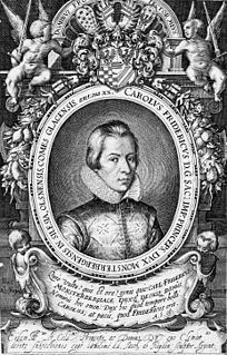 Karl Friedrich I, Duke of Münsterberg-Oels