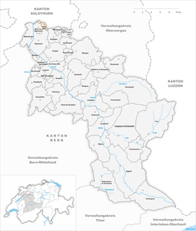 Zielebach térképe
